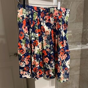 EUC Anthropologie Floral Women's Skirt - Multicolor
